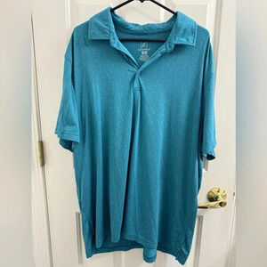 George light blue short sleeve pocket shirt XXL